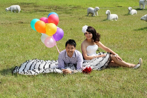 缘起育达 幸福牵手一辈子 校友甜蜜回校拍婚纱 - 