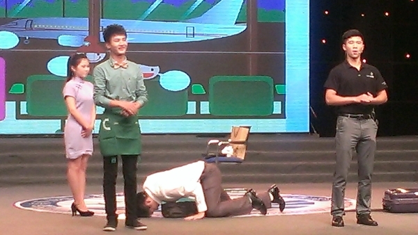 应英系邱楷茵同学比赛画面 - 