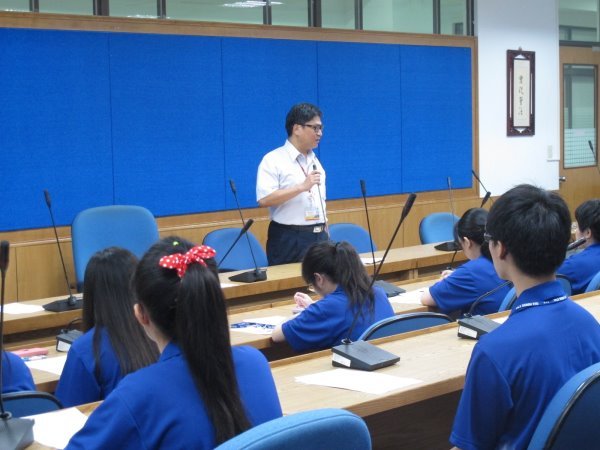 李义祥学务长勉励服务学习干部 - 