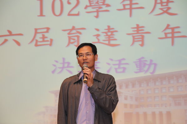 陈建胜校长致词勉励所有参选同学 - 