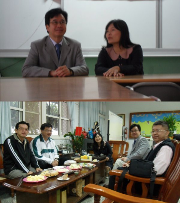 王董事长和东兴国小师长相谈甚欢 - 