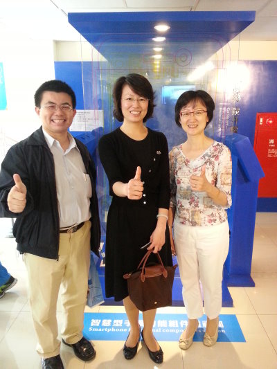 陳雪芳研發長應邀參加勞動部「賈桃樂學習主題館」開幕式 - -  - 