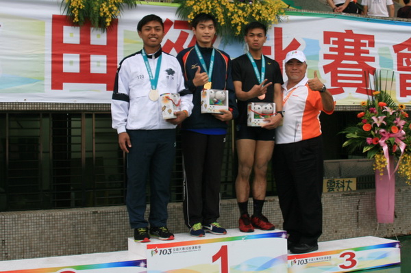 賀！本校103全大運奪3金3銅 - 