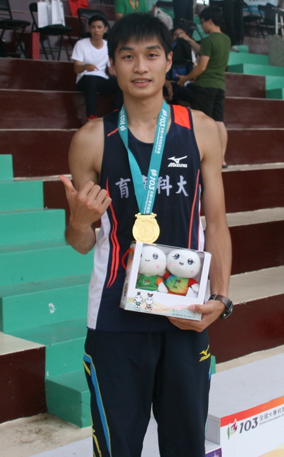 張力升全大運跳出2金 自主訓練不懈怠 - 